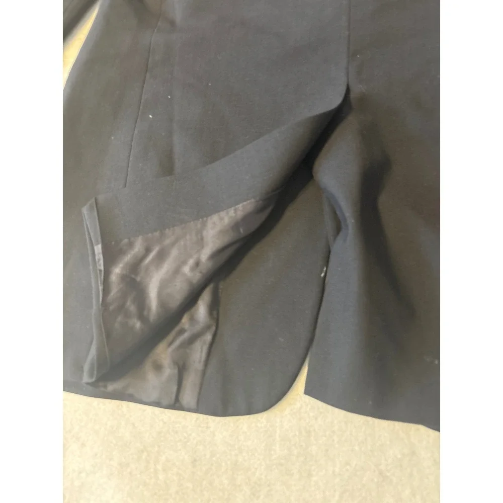 Brooks Brothers Mens Black Two Button Blazer Jacket Notch Suit Coat‎